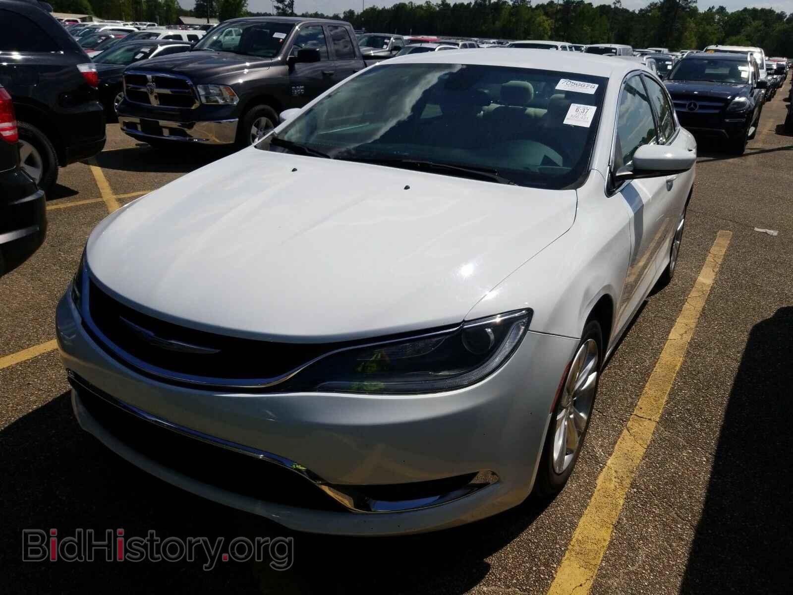 Фотография 1C3CCCAB4GN172250 - Chrysler 200 2016