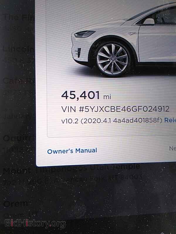 2016 Tesla Model X - VIN: 5YJXCBE46GF024912 - Фото 5