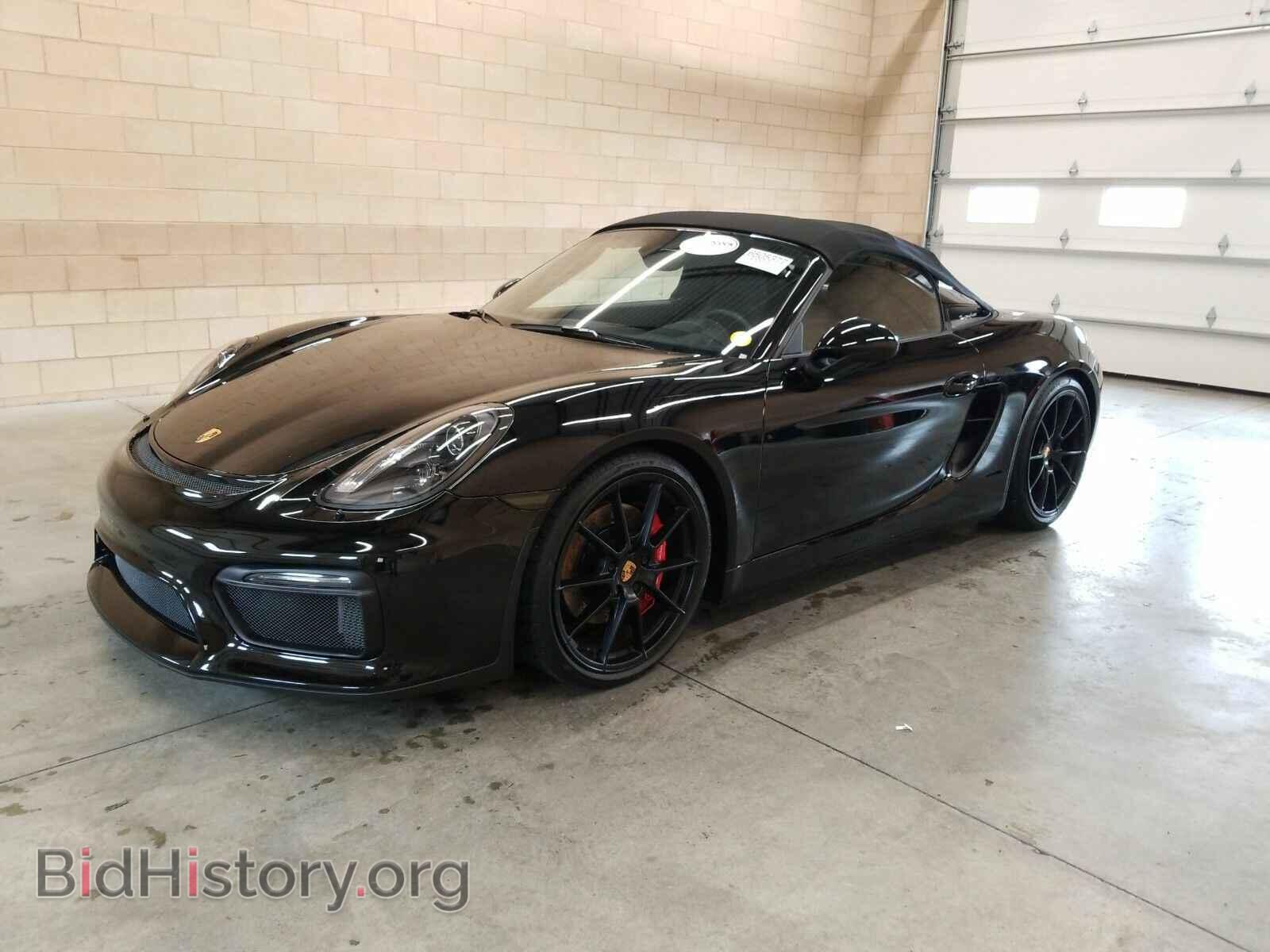 Фотография WP0CC2A84GS152821 - Porsche Boxster 2016