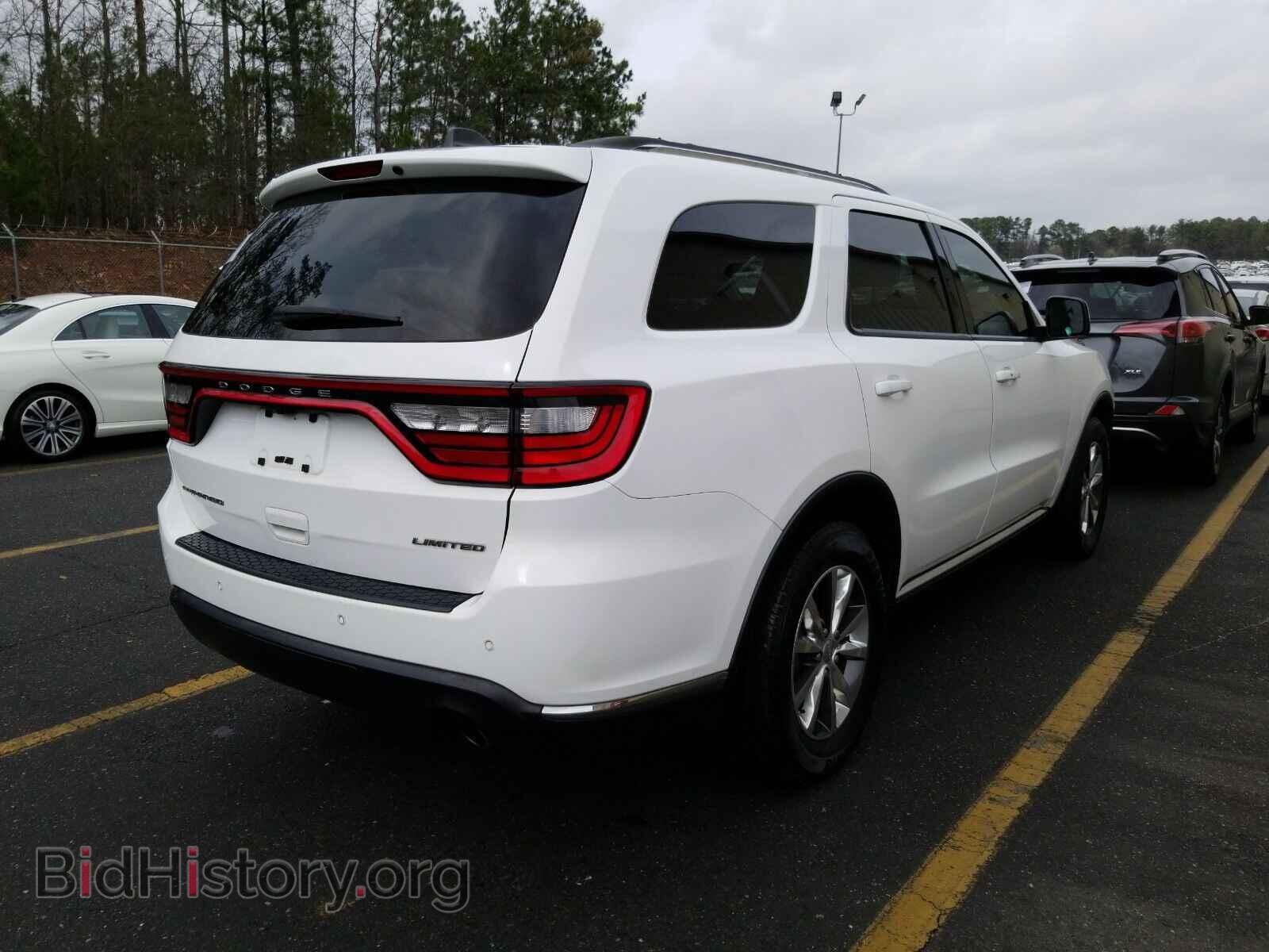 2016 Dodge Durango - VIN: 1C4RDHDG9GC308200 - Фото 2