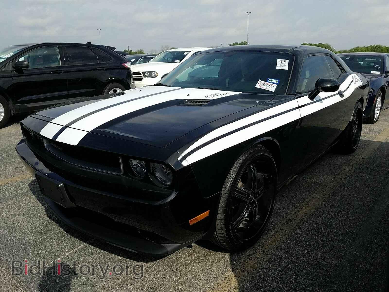 Фотография 2C3CDYAG4CH220371 - Dodge Challenger 2012