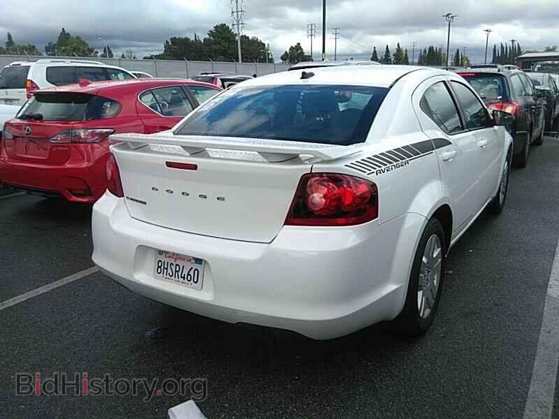 2014 Dodge Avenger - VIN: 1C3CDZAB0EN214961 - Фото 2