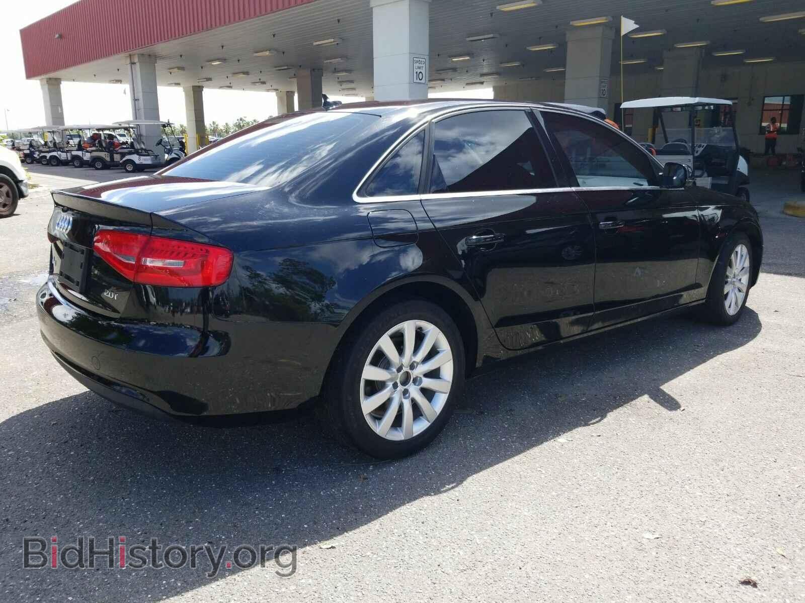2013 Audi A4 - VIN: WAUAFAFL1DN044119 - Фото 2
