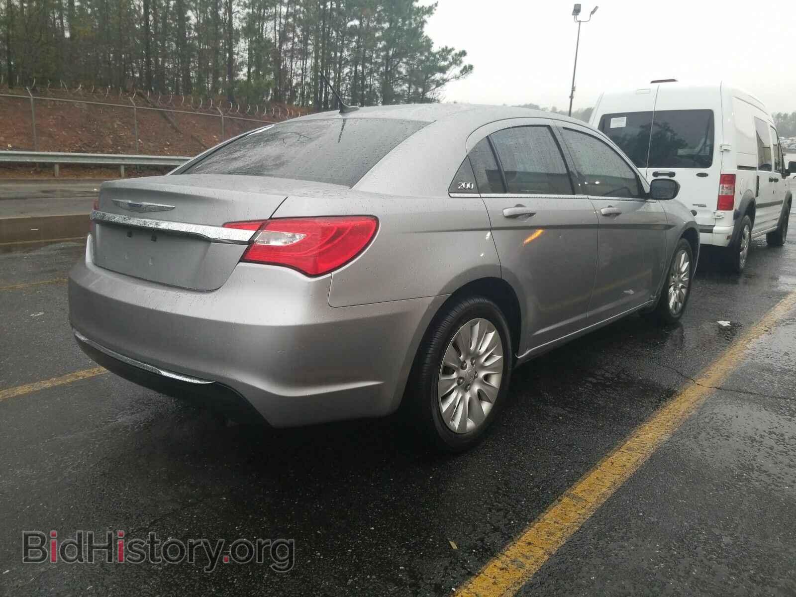 2014 Chrysler 200 - VIN: 1C3CCBAB9EN205203 - Фото 2
