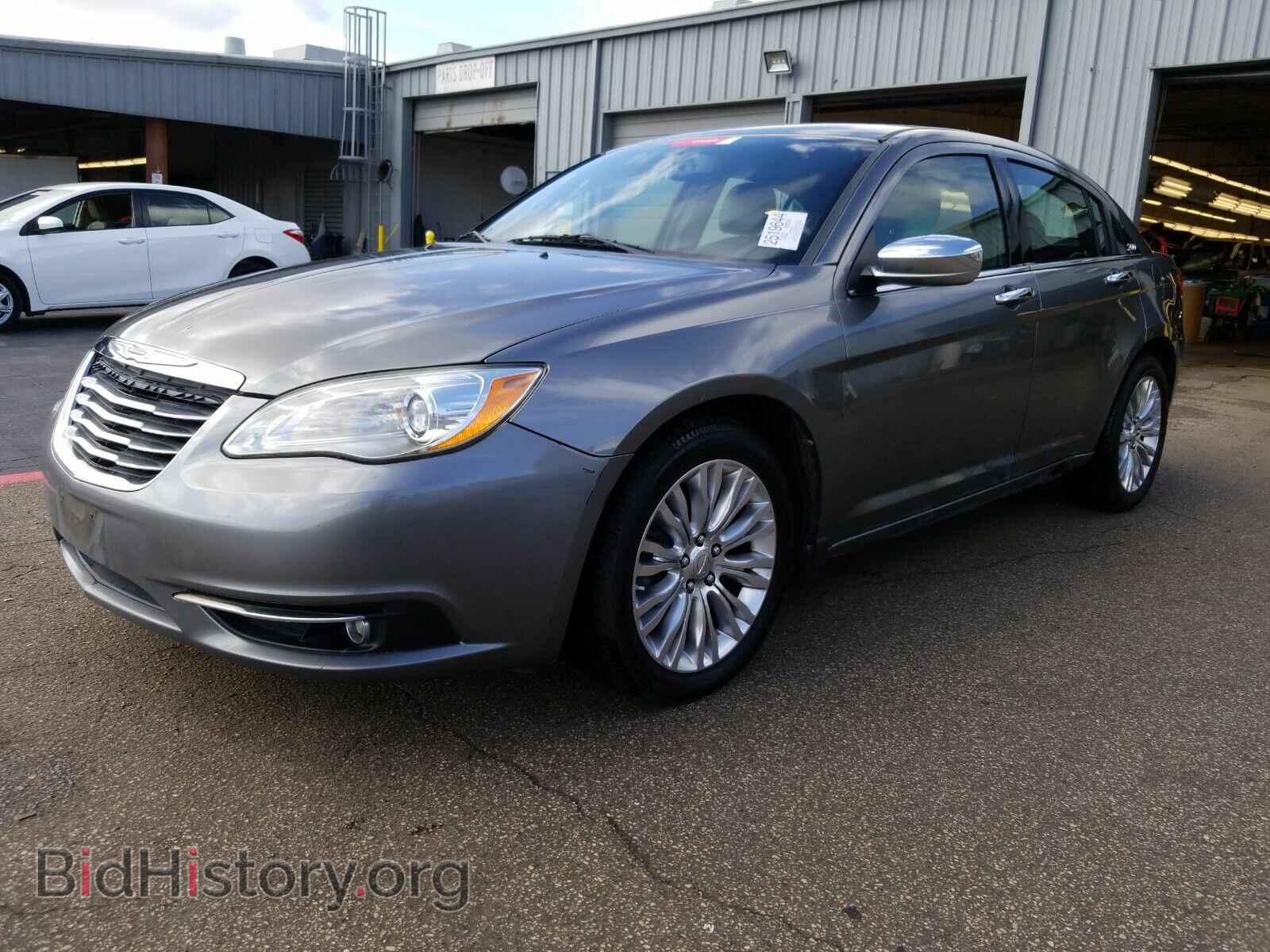 Фотография 1C3CCBCG7CN125680 - Chrysler 200 2012