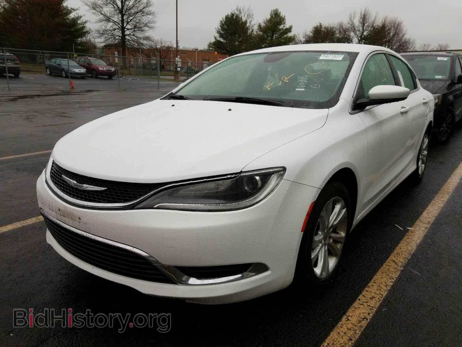 Фотография 1C3CCCAB1GN180340 - Chrysler 200 2016
