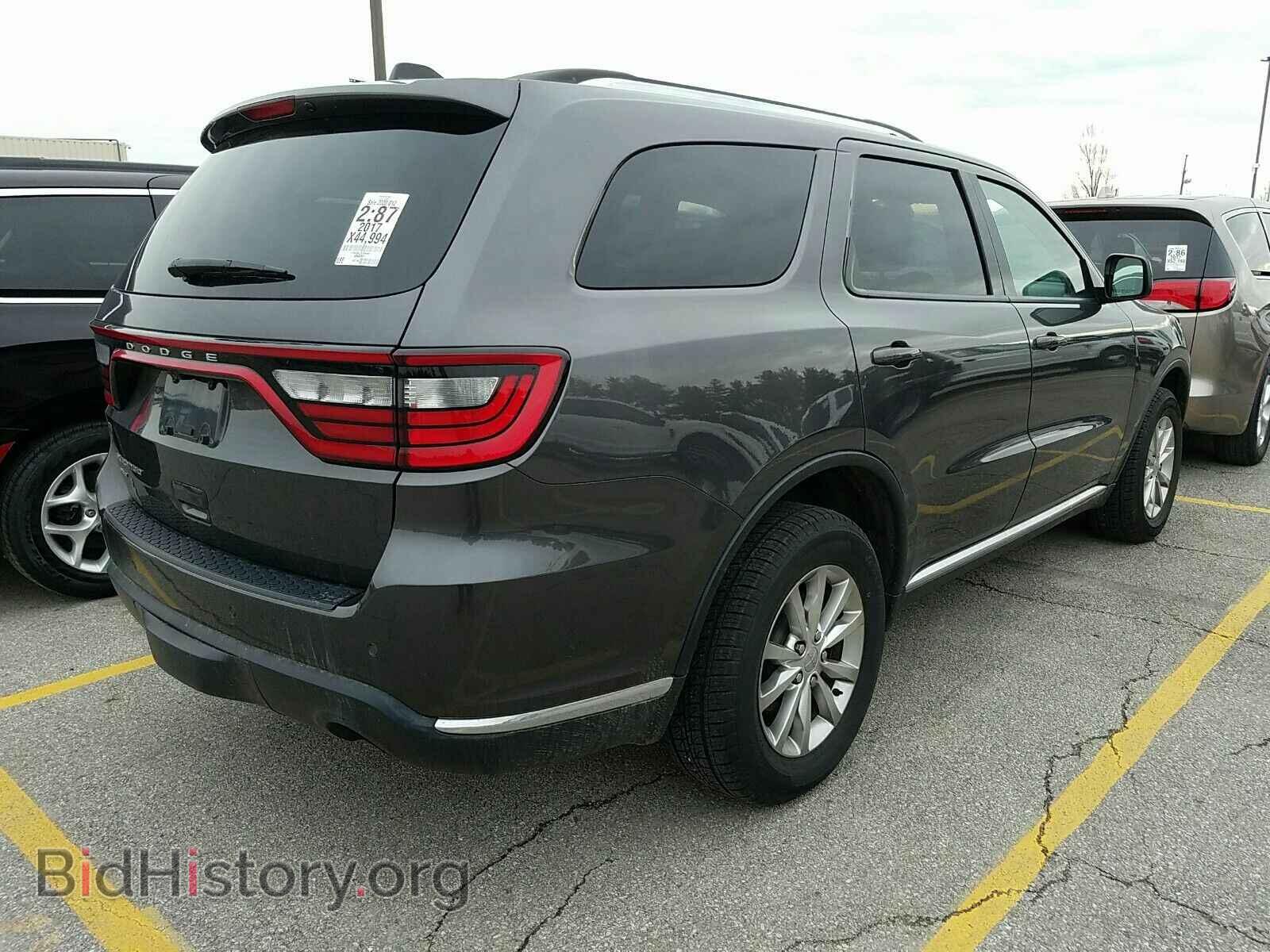2017 Dodge Durango - VIN: 1C4RDJAG7HC606466 - Фото 2