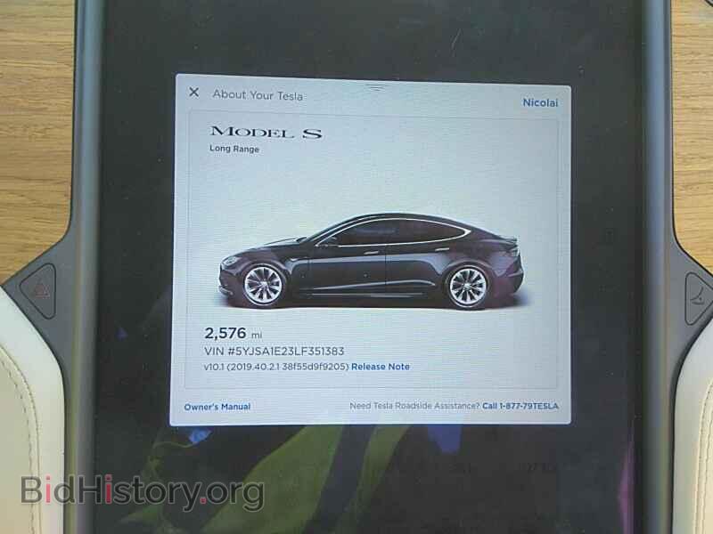 2019 TESLA Model s - VIN: 5YJSA1E23LF351383 - Фото 5