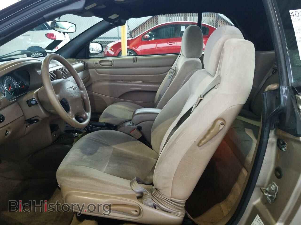 2003 Chrysler Sebring - VIN: 1C3EL45X63N596995 - Фото 3