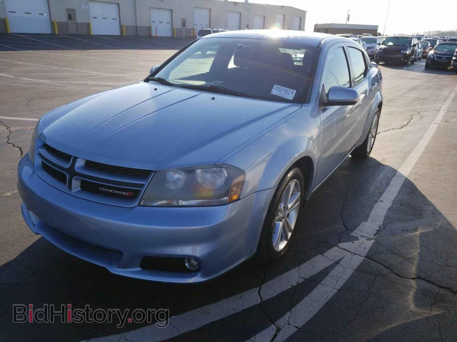 Photo 1C3CDZCB1DN581556 - Dodge Avenger 2013