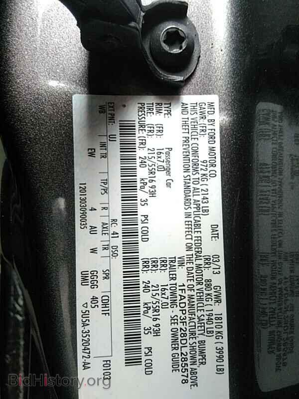 2013 Ford Focus - VIN: 1FADP3F28DL285578 - Фото 6
