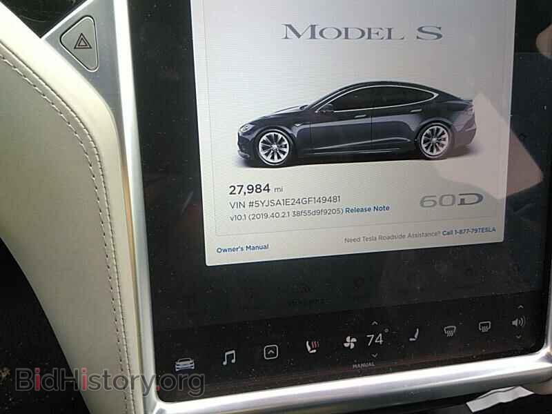 2016 Tesla Model S - VIN: 5YJSA1E24GF149481 - Фото 5