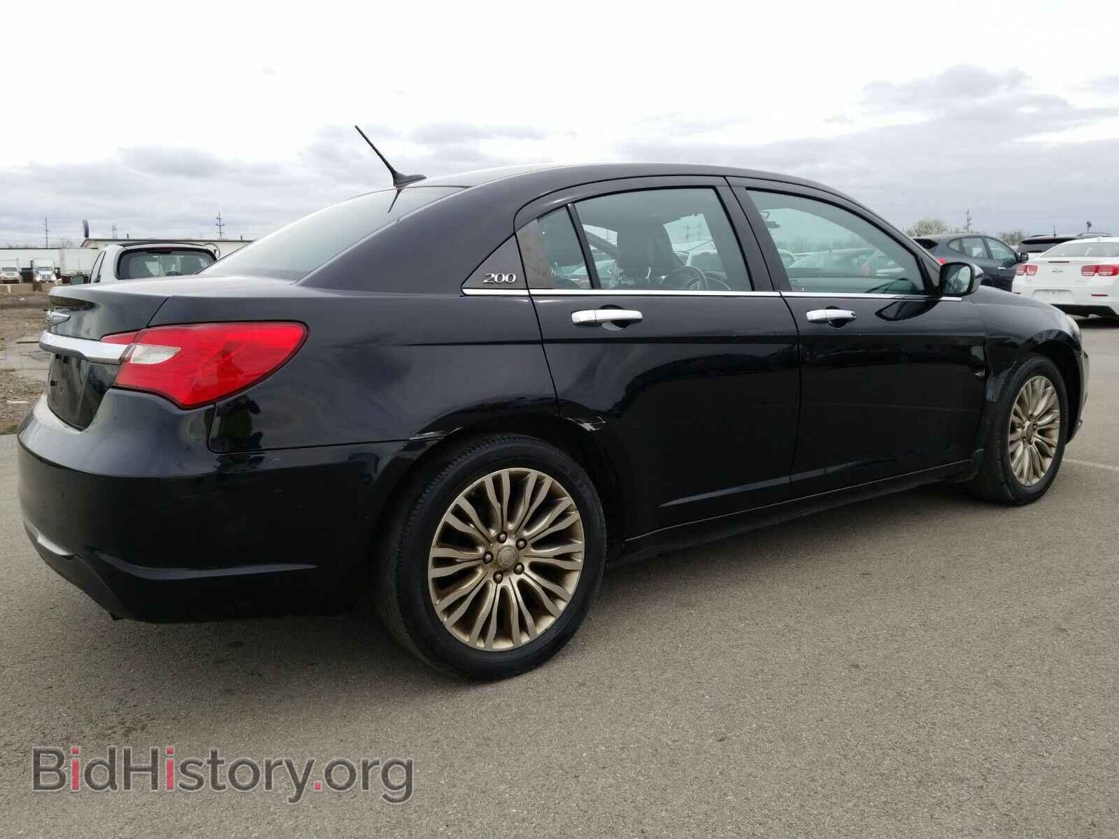 2012 Chrysler 200 - VIN: 1C3CCBCB4CN308698 - Фото 2