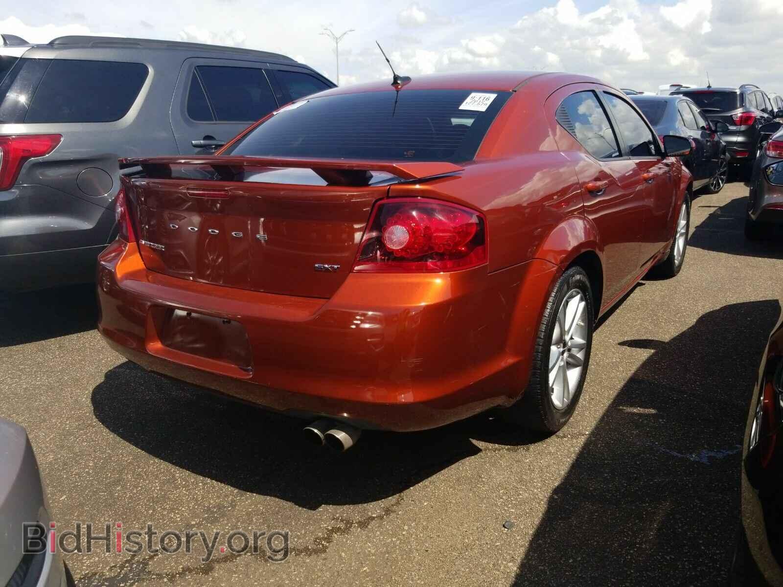 2012 Dodge Avenger - VIN: 1C3CDZCB8CN190130 - Фото 2