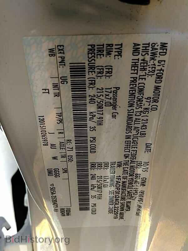 2016 Ford Focus - VIN: 1FADP3N24GL222919 - Photo 6