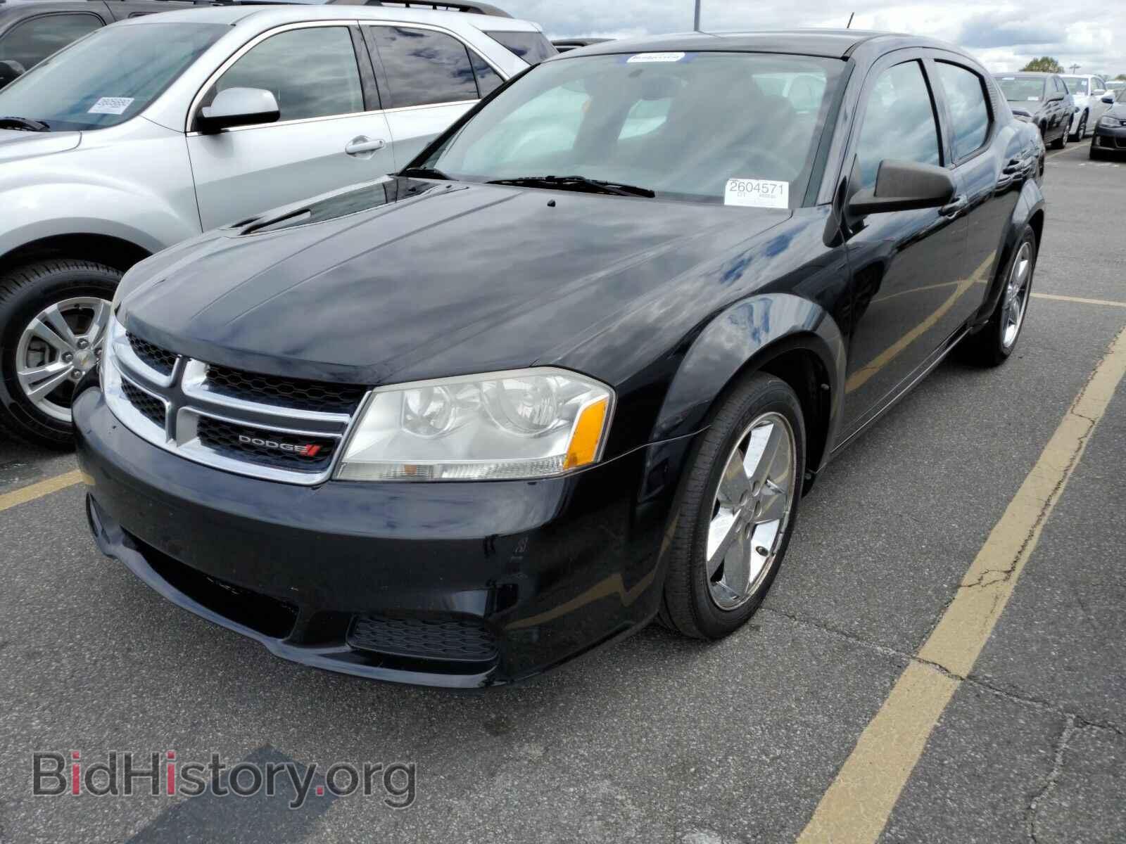 Photo 1C3CDZAB6DN702858 - Dodge Avenger 2013