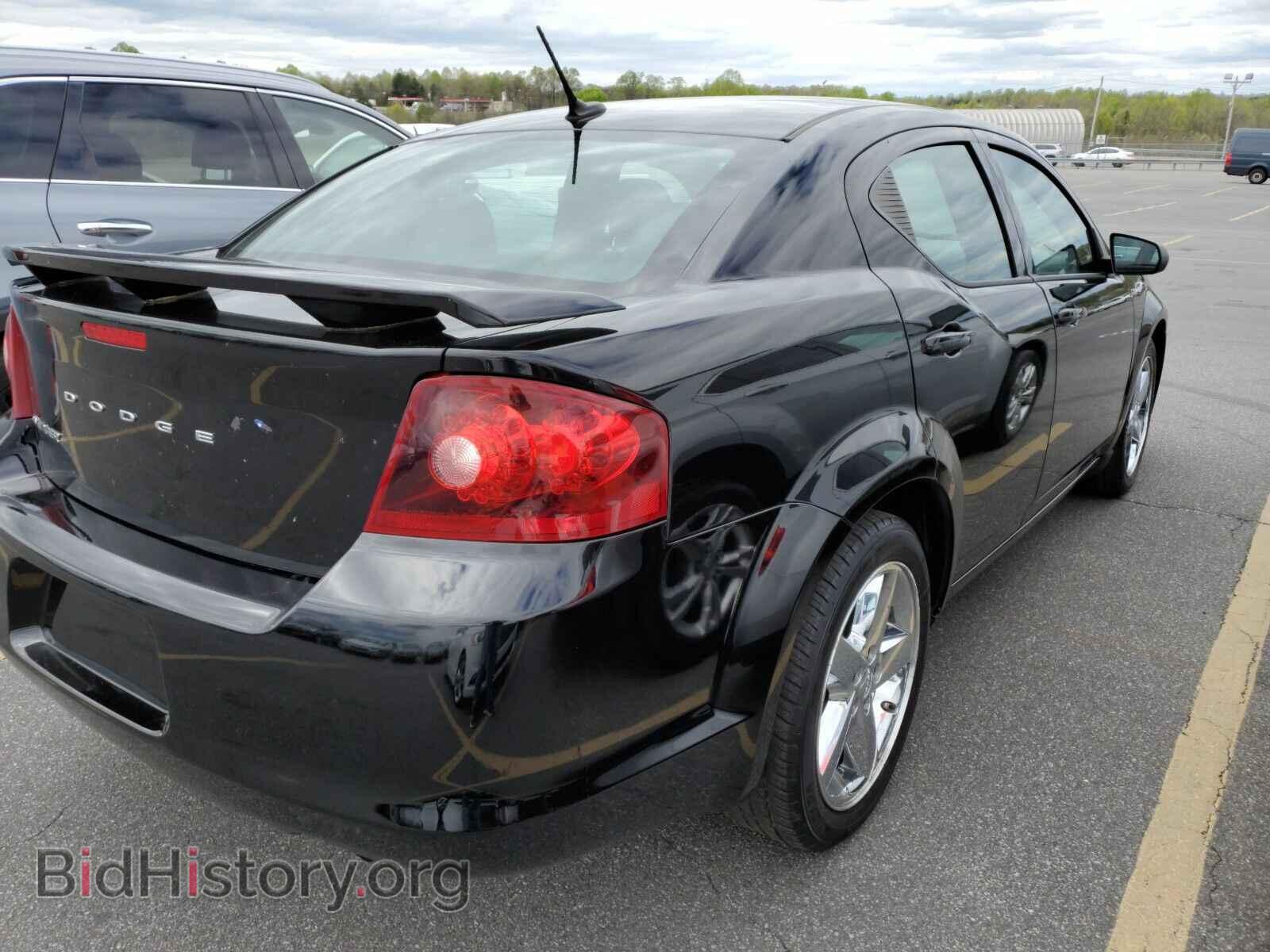 2013 Dodge Avenger - VIN: 1C3CDZAB6DN702858 - Фото 2