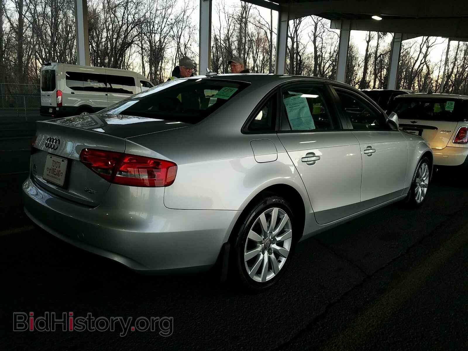 2013 Audi A4 - VIN: WAUAFAFL4DA137997 - Фото 2