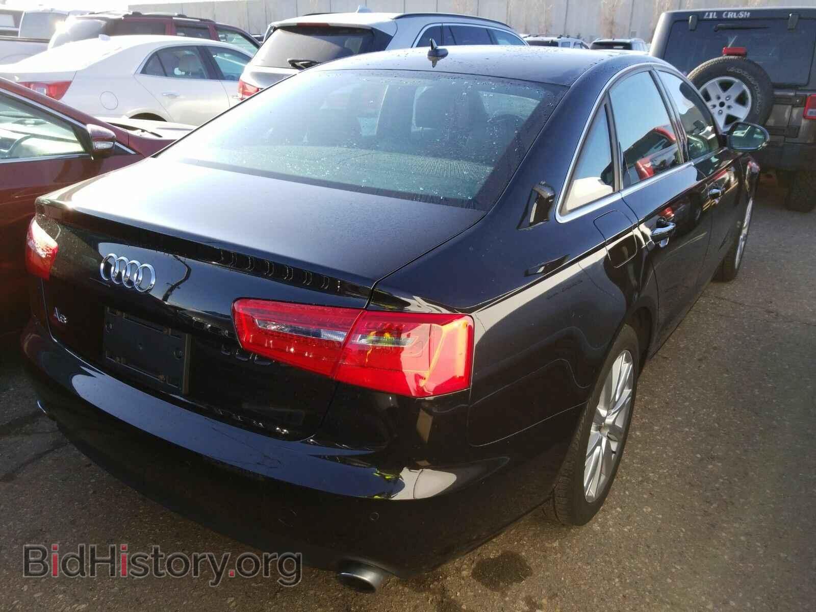 2013 Audi A6 - VIN: WAUGFAFC1DN117452 - Фото 2