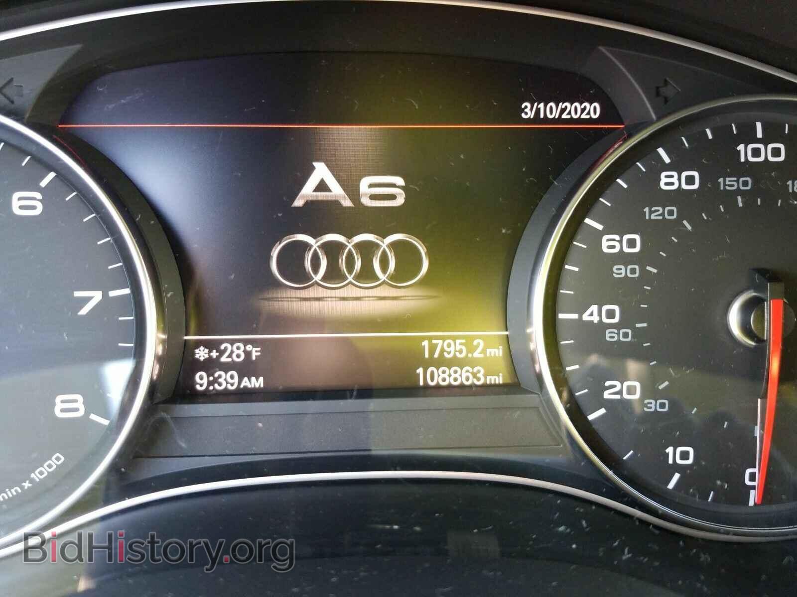 2013 Audi A6 - VIN: WAUGFAFC1DN117452 - Фото 5