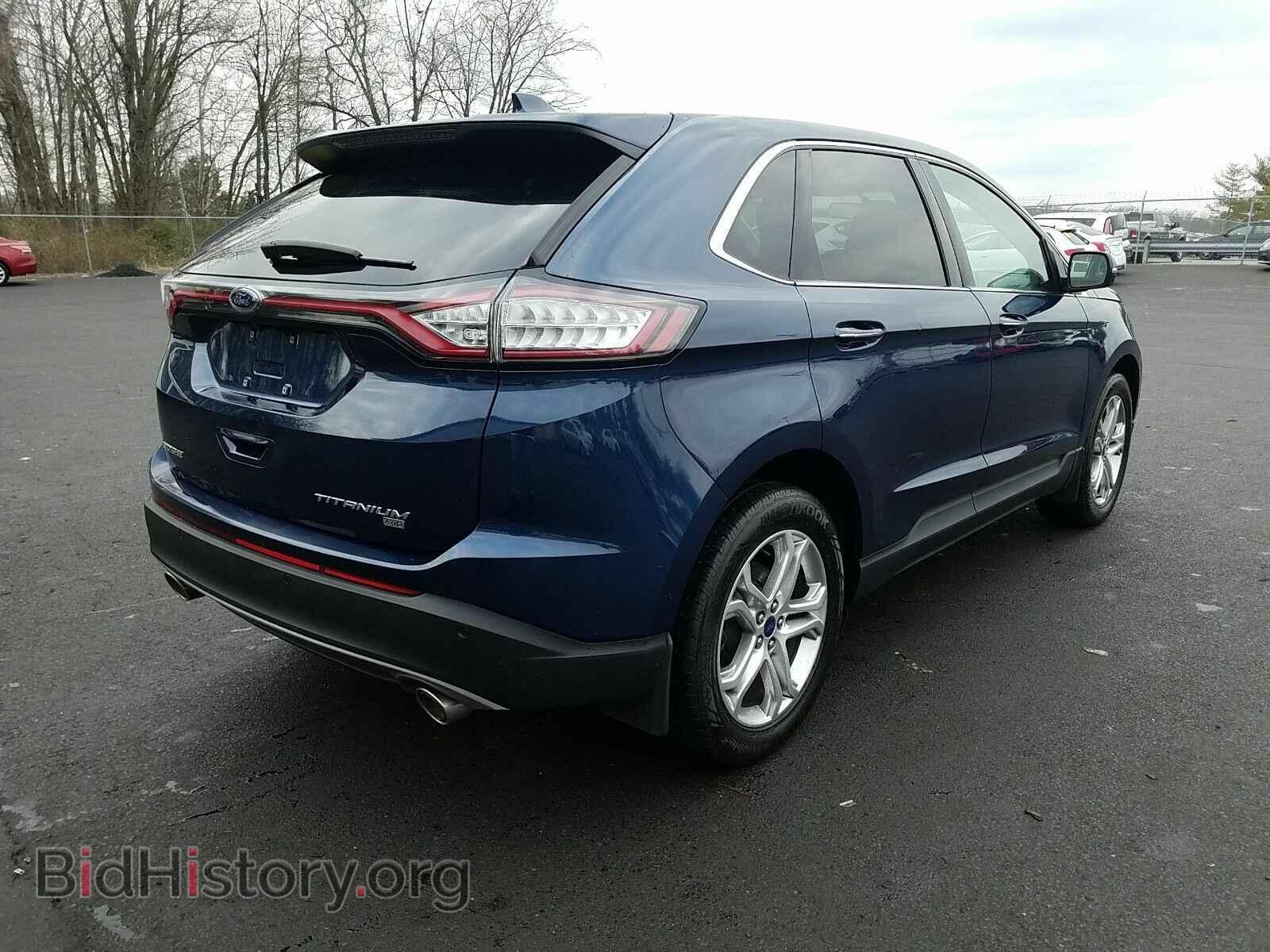 2017 Ford Edge - VIN: 2FMPK4K84HBB66174 - Фото 2