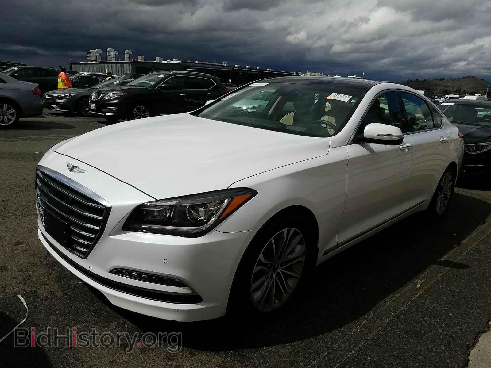 Фотография KMHGN4JE0HU210082 - Genesis G80 2017