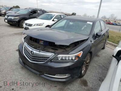 2014 Acura RLX 4DR SDN Tech PKG, серый — VIN JH4KC1F57EC001918