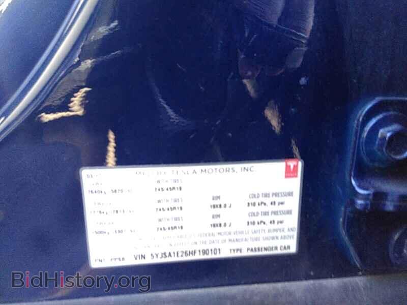 2017 Tesla Model S - VIN: 5YJSA1E26HF190101 - Фото 6