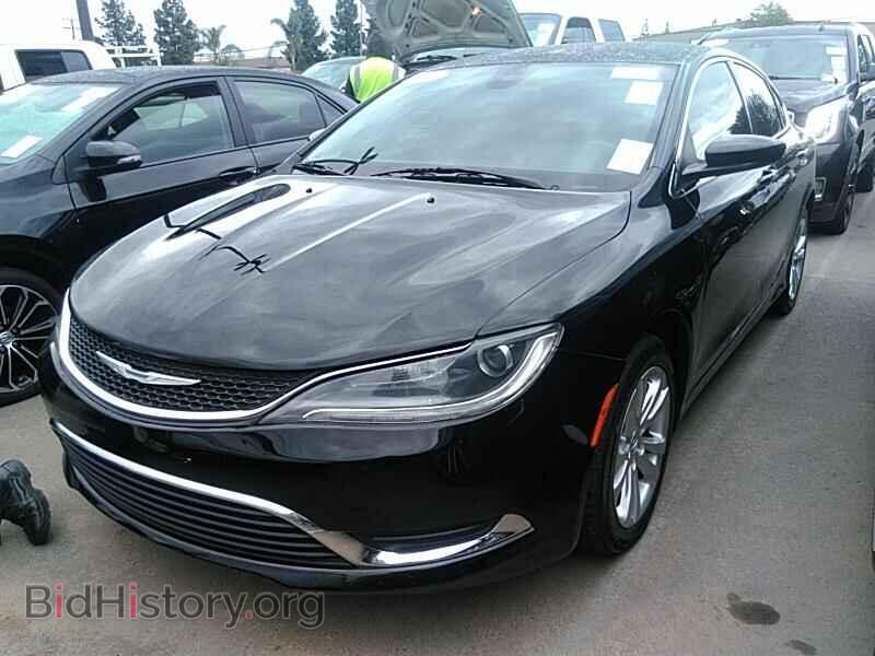 Фотография 1C3CCCAB9GN157971 - Chrysler 200 2016
