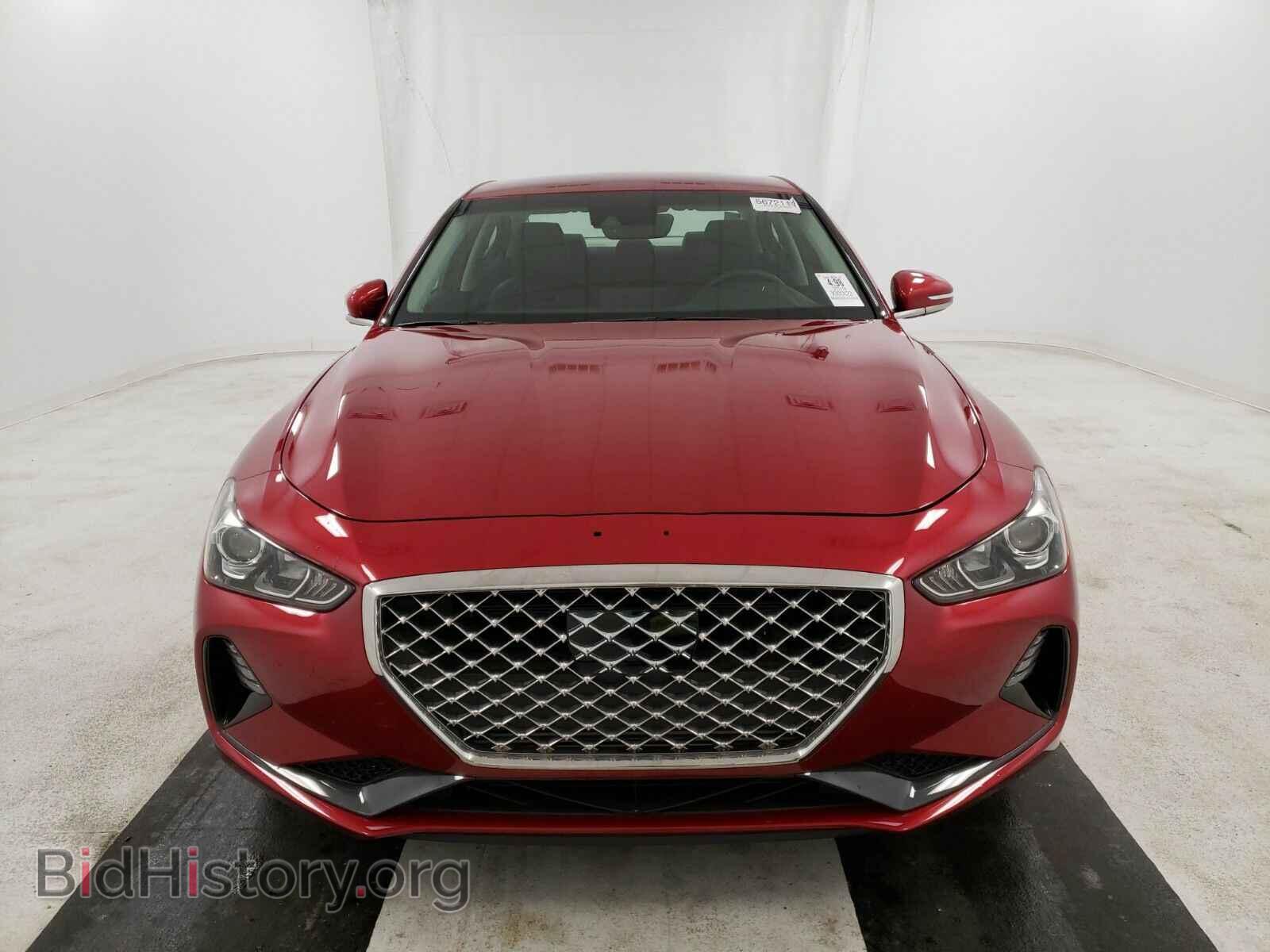 2019 Genesis G70 - VIN: KMTG64LA8KU026920 - Фото 2