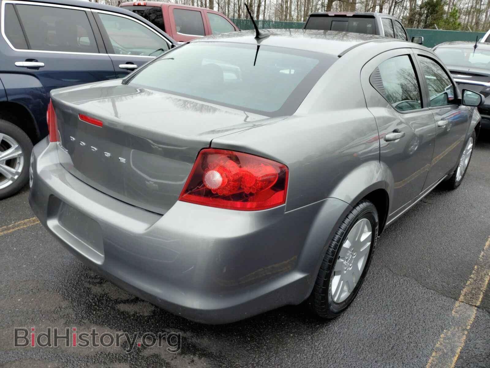 2013 Dodge Avenger - VIN: 1C3CDZAG4DN752587 - Фото 2
