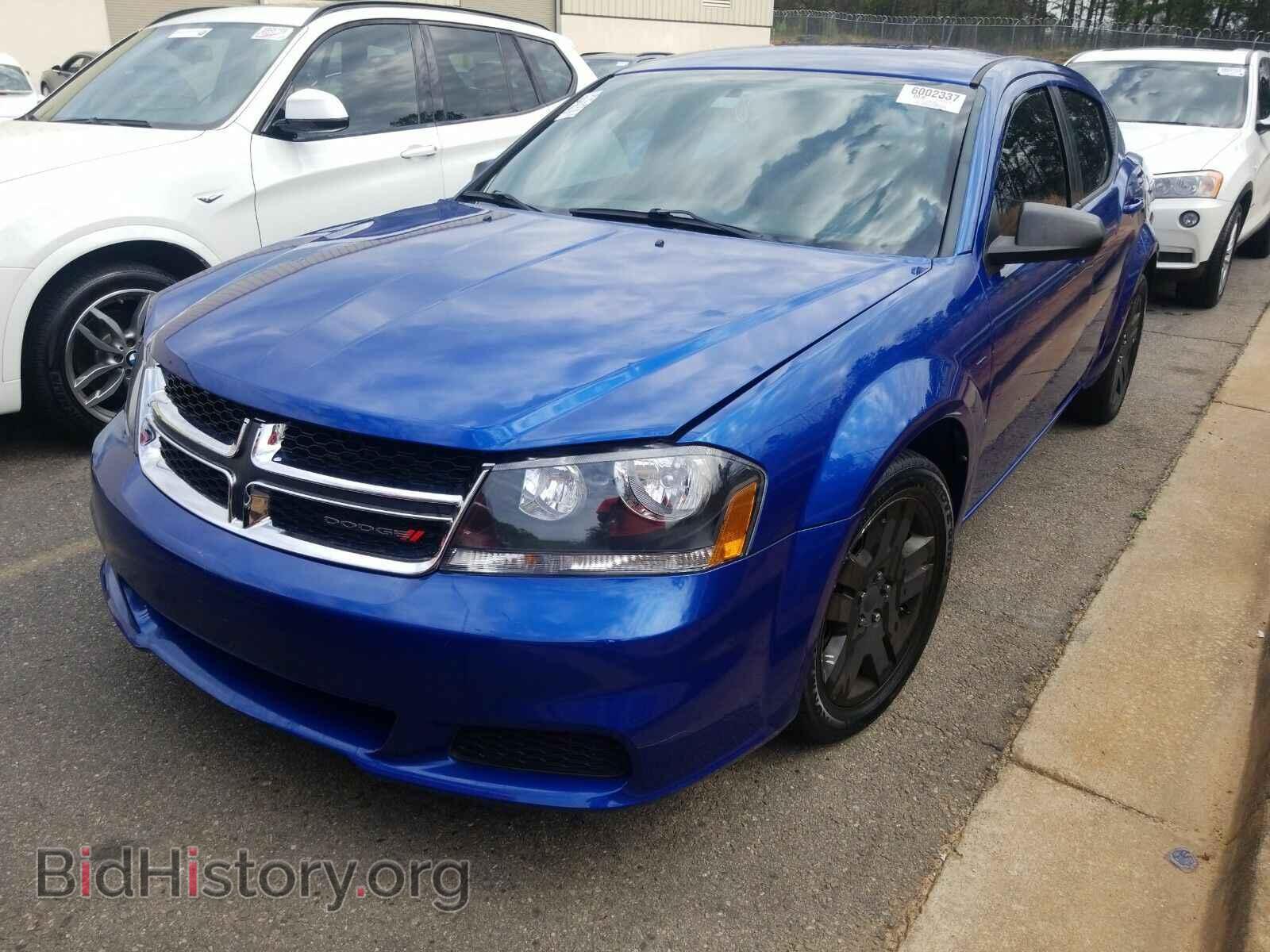 Photo 1C3CDZAG3DN748952 - Dodge Avenger 2013