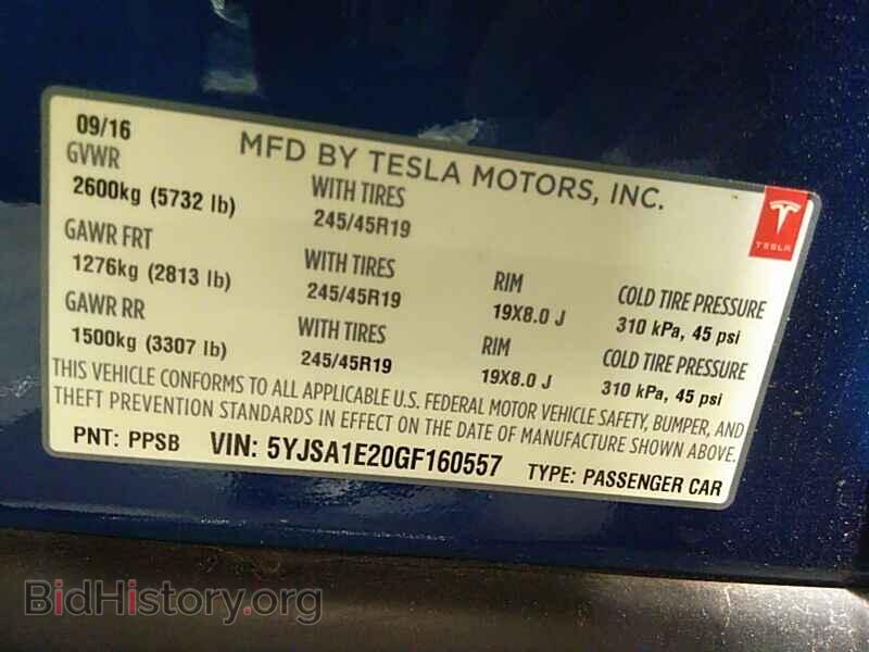 2016 Tesla Model S - VIN: 5YJSA1E20GF160557 - Photo 6
