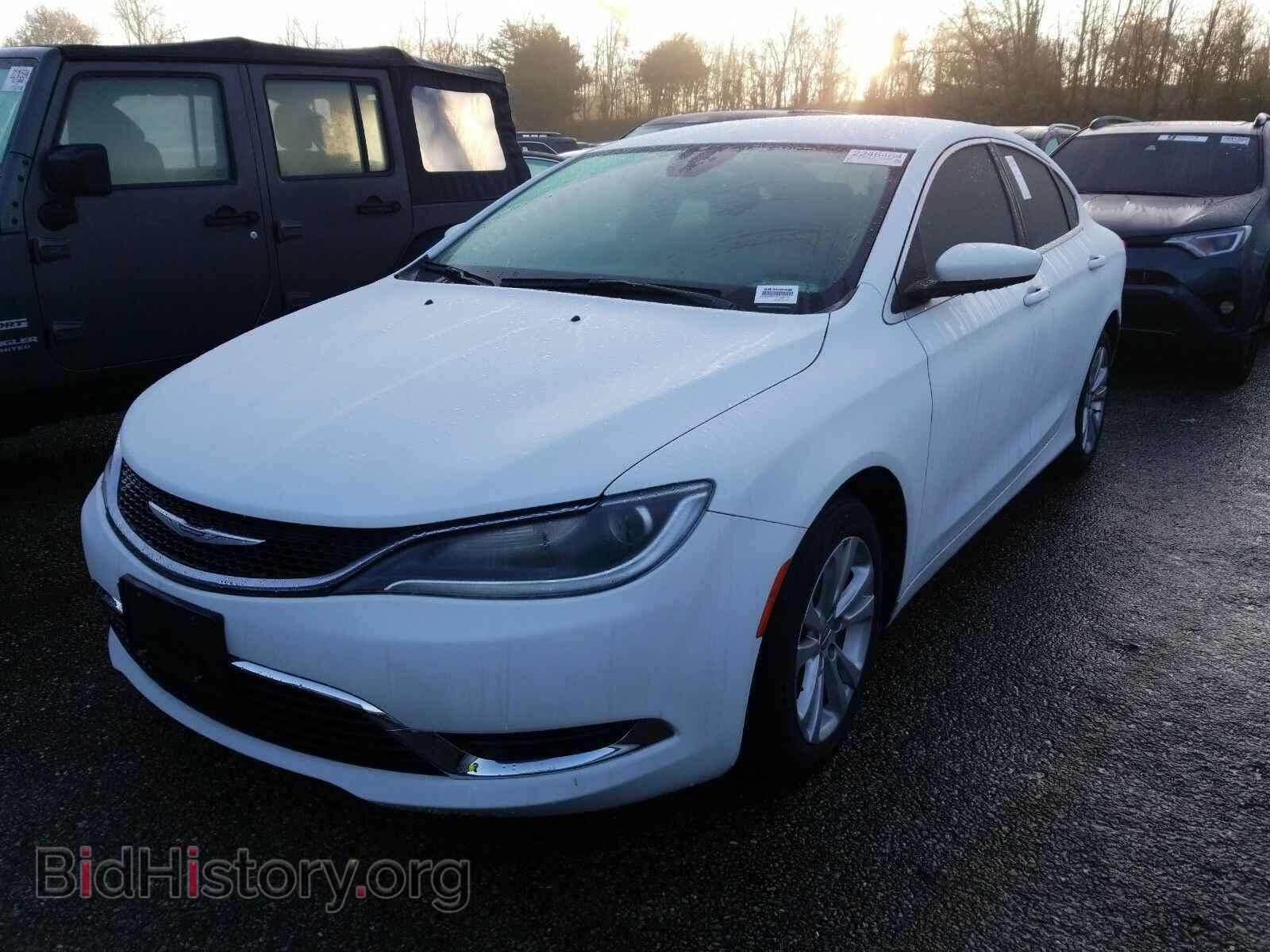 Фотография 1C3CCCAB9GN185012 - Chrysler 200 2016