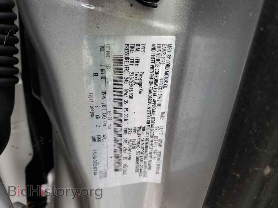2014 Ford Focus - VIN: 1FADP3F2XEL204453 - Фото 6
