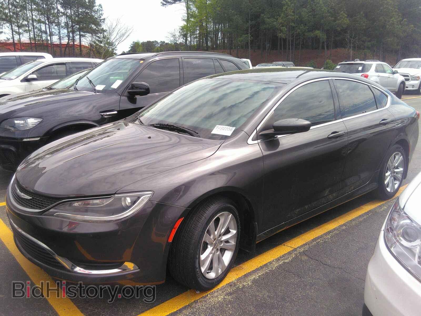 Фотография 1C3CCCABXGN178912 - Chrysler 200 2016