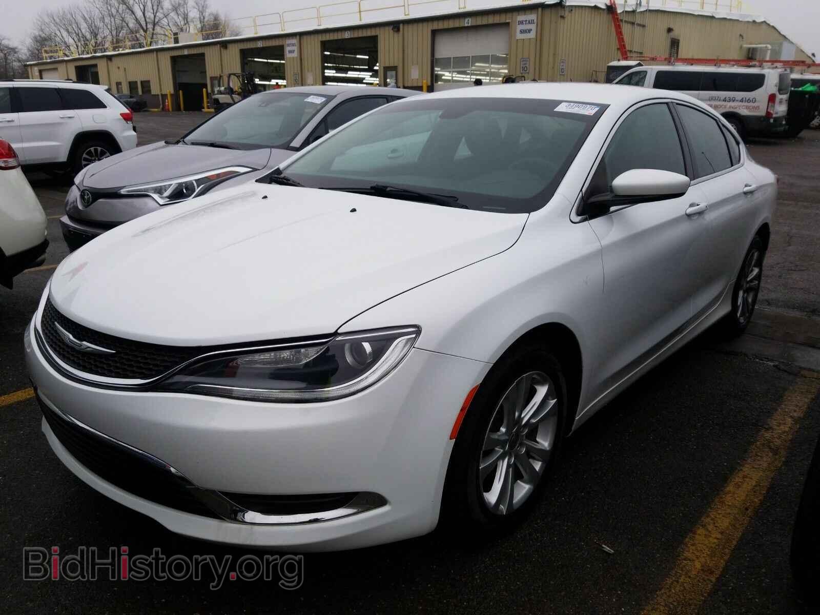 Фотография 1C3CCCAB5GN113093 - Chrysler 200 2016