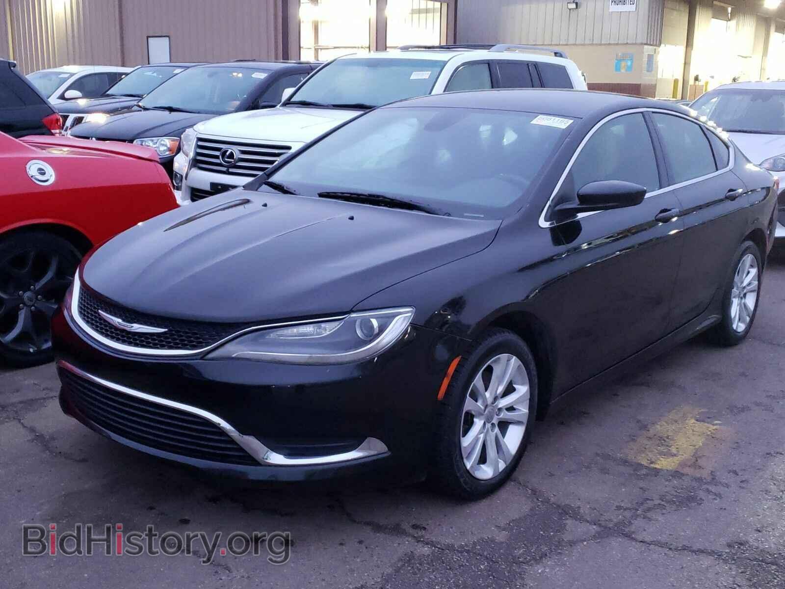 Фотография 1C3CCCAB2GN105999 - Chrysler 200 2016