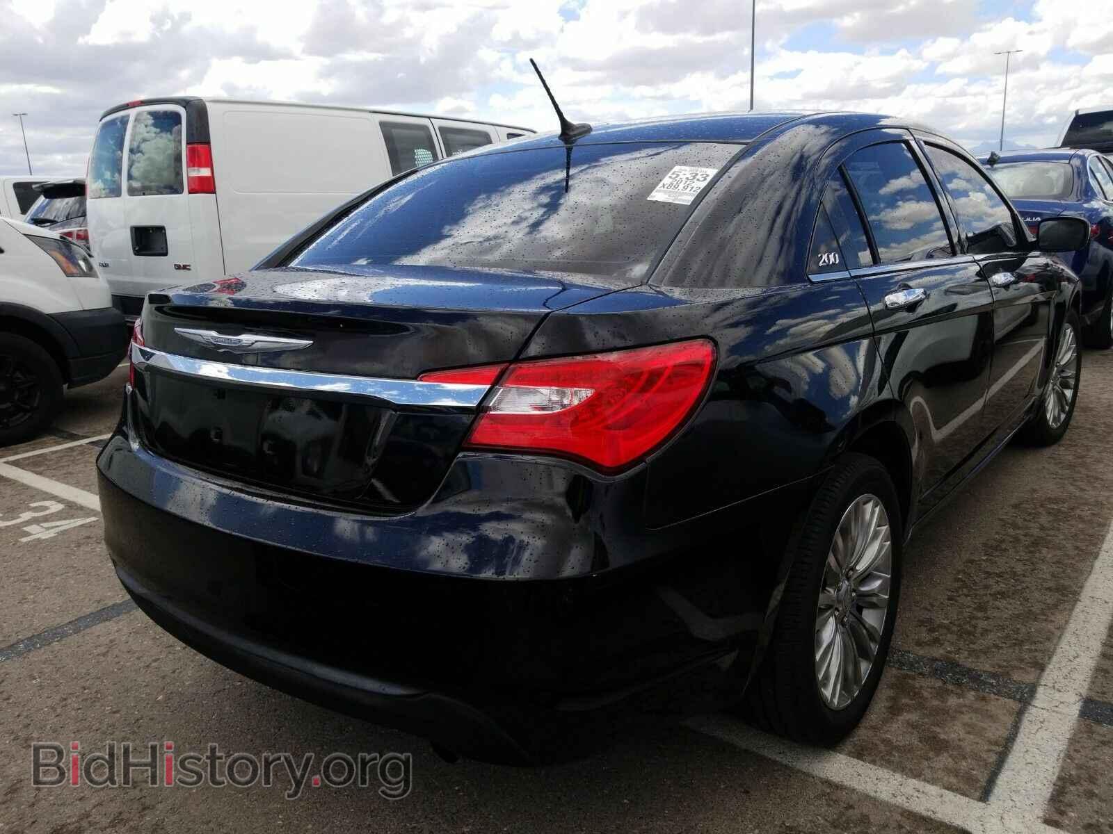 2012 Chrysler 200 - VIN: 1C3CCBCB8CN263507 - Фото 2