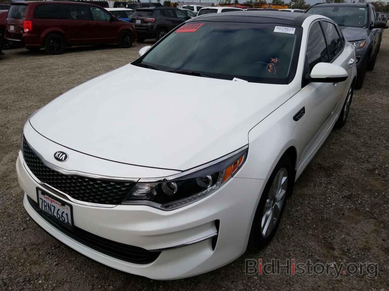 Фотография 5XXGU4L35GG030779 - Kia Optima 2016