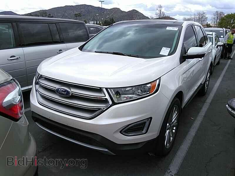 Фотография 2FMPK3K87HBB89345 - Ford Edge 2017