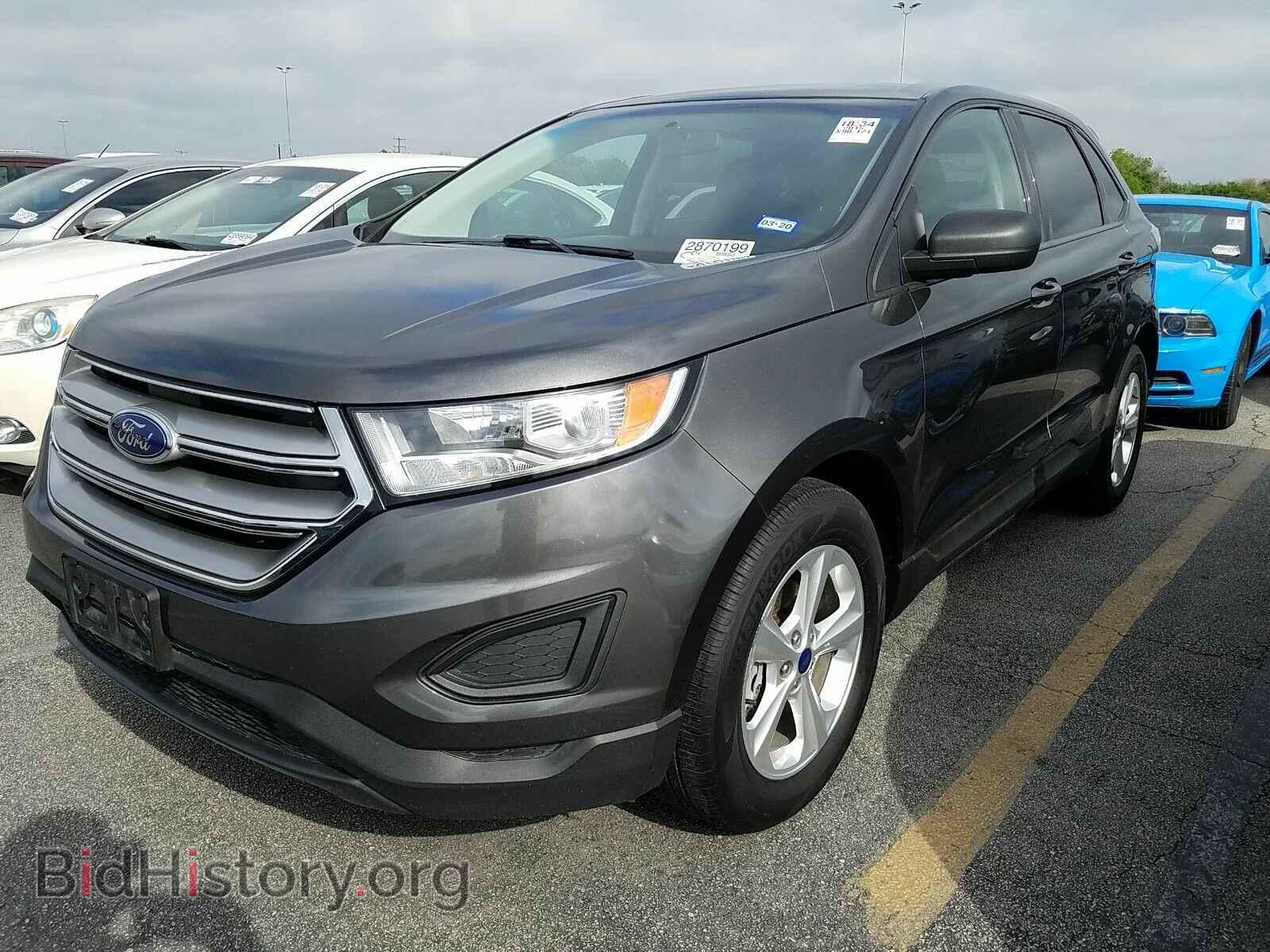 Фотография 2FMTK3G80FBB60550 - Ford Edge 2015