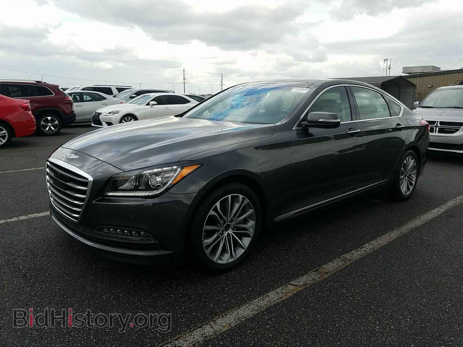 Фотография KMHGN4JE2HU198520 - Genesis G80 2017