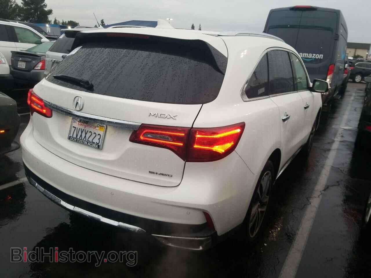 2017 Acura MDX - VIN: 5FRYD4H81HB009665 - Фото 2