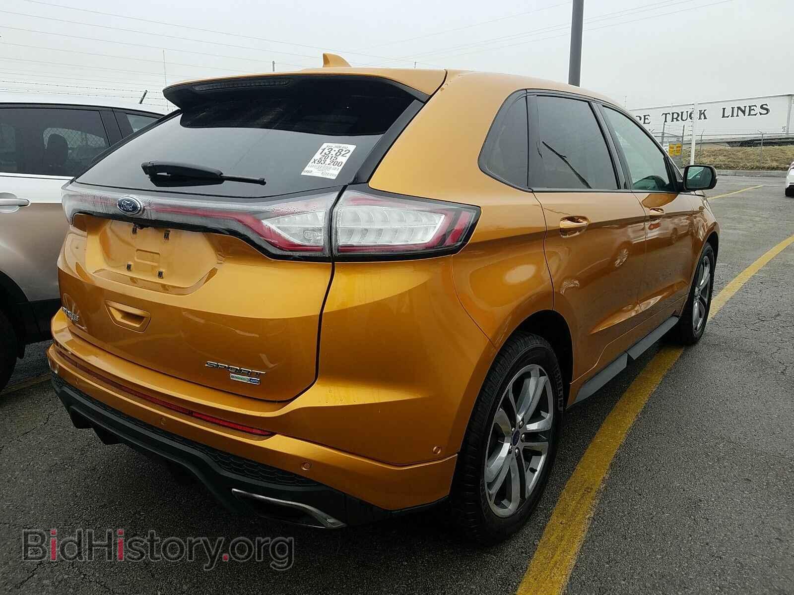 2015 Ford Edge - VIN: 2FMPK4AP0FBB03403 - Фото 2