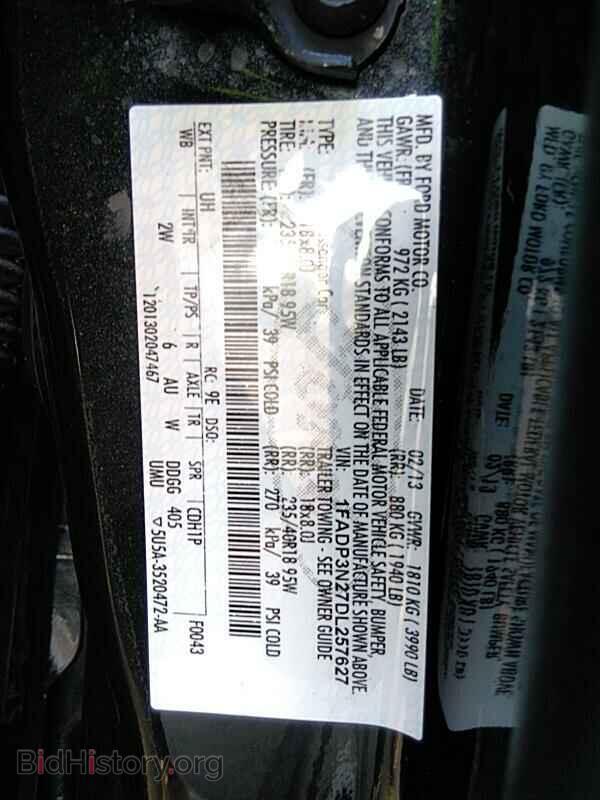 2013 Ford Focus - VIN: 1FADP3N27DL257627 - Photo 6