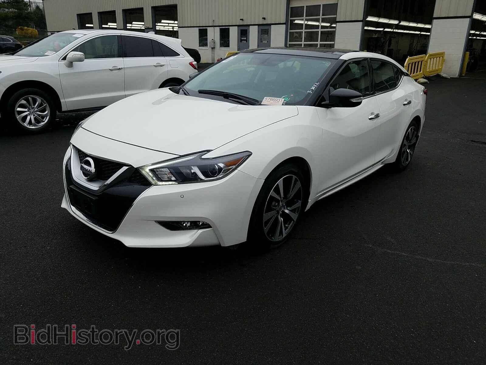 Фотография 1N4AA6AP8HC377207 - Nissan Maxima 2017