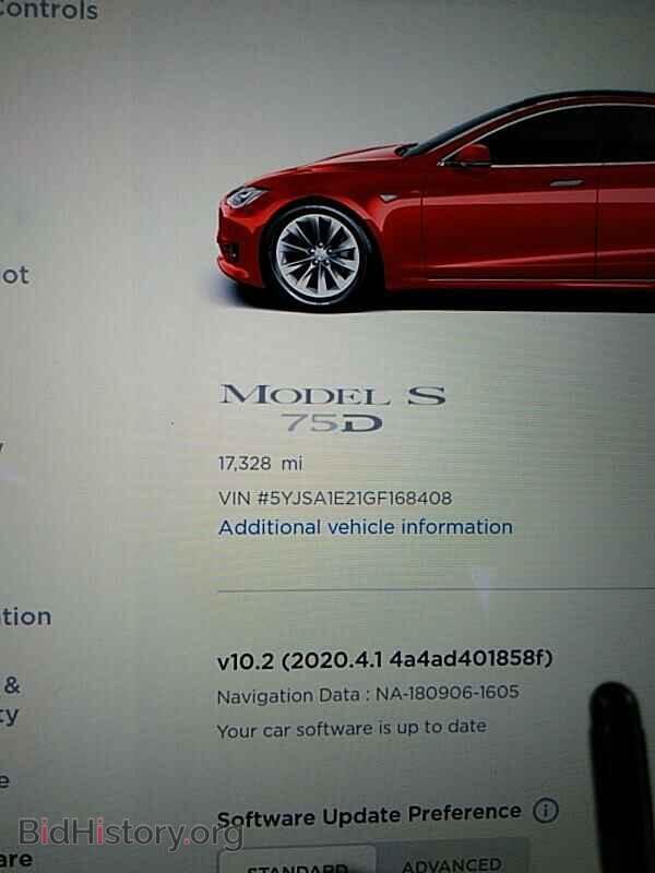 2016 Tesla Model S - VIN: 5YJSA1E21GF168408 - Photo 5