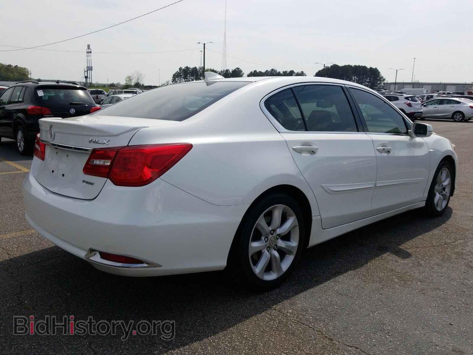 2014 Acura RLX - VIN: JH4KC1F32EC004448 - Фото 2
