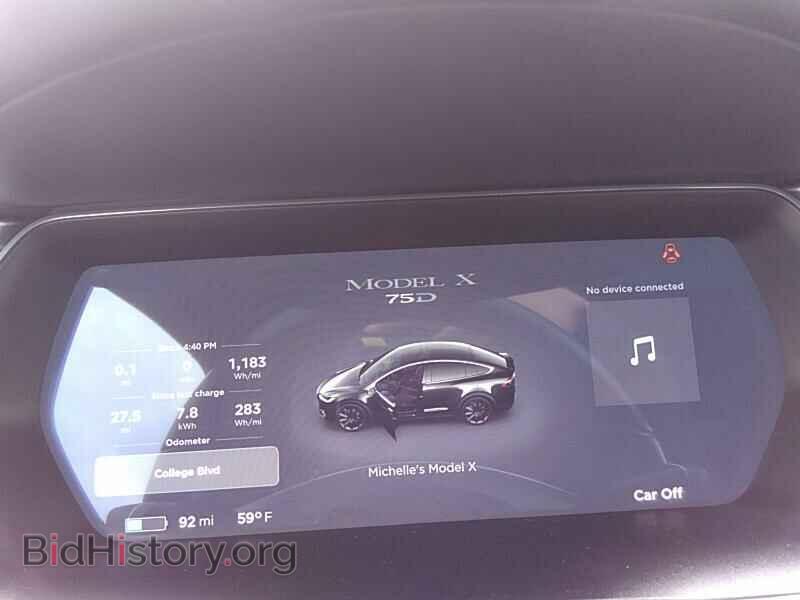 2016 Tesla Model X - VIN: 5YJXCBE20GF011832 - Фото 5